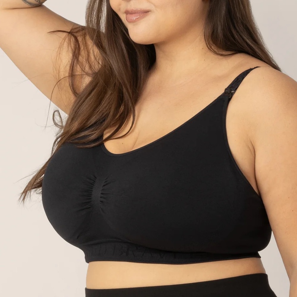 Kindred Bravely Black Simply Sublime Nursing Bra Super Busty